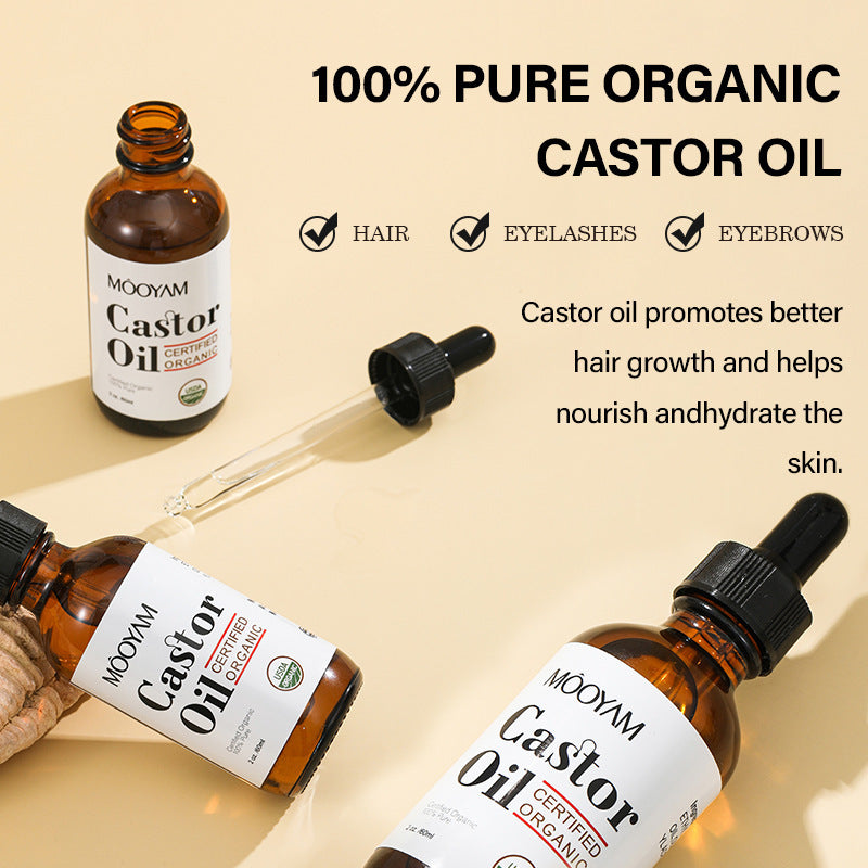 Castor Oil Castor Oil Skin Care Massage Basic Oil Hair Eyebrow Eyelash Care 1d0dd5-b6.myshopify.com