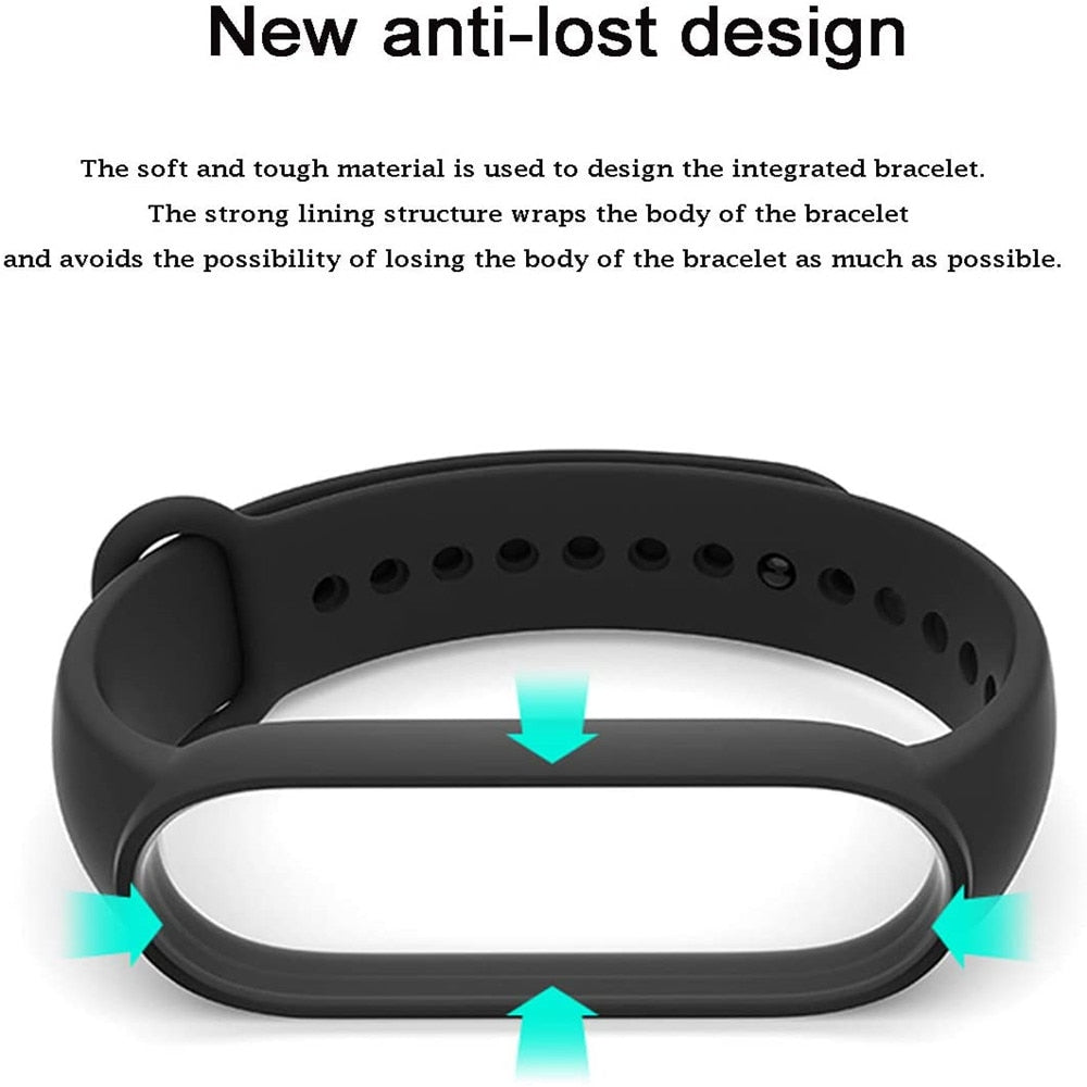 Strap for Xiaomi Mi Band 7 6 5 4 3 Sport Bracelet Watch Silicone Wrist Strap For Xiaomi Mi Band 7 3 4 5 bracelet Mi Band 7 Strap 1d0dd5-b6.myshopify.com