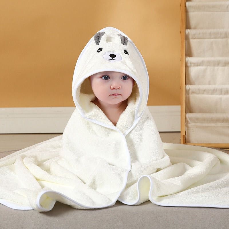 wholesale child baby cartoon animal face elephant hooded towel newborn 1d0dd5-b6.myshopify.com