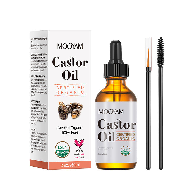 Castor Oil Castor Oil Skin Care Massage Basic Oil Hair Eyebrow Eyelash Care 1d0dd5-b6.myshopify.com