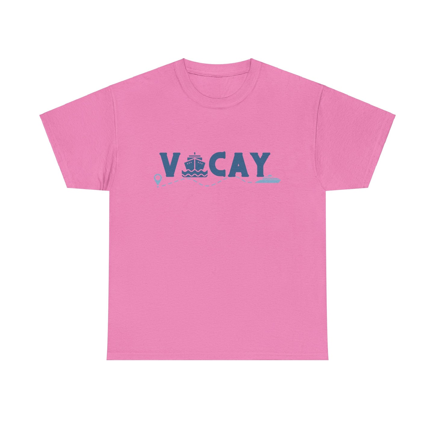 Vacay , Blue Cruise Ship Unisex T-shirt 1d0dd5-b6.myshopify.com