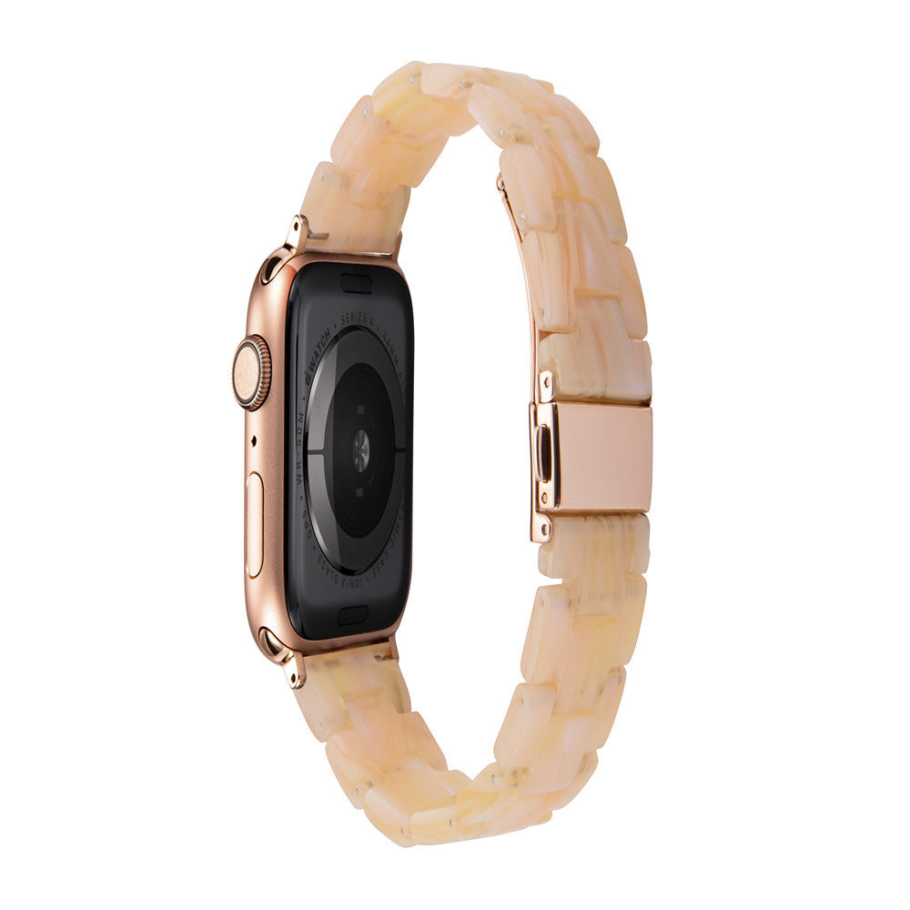 Applicable Apple iPhone Watch7 Smart Watch Band iWatch6543 Resin Strap Fashion Trend 1d0dd5-b6.myshopify.com