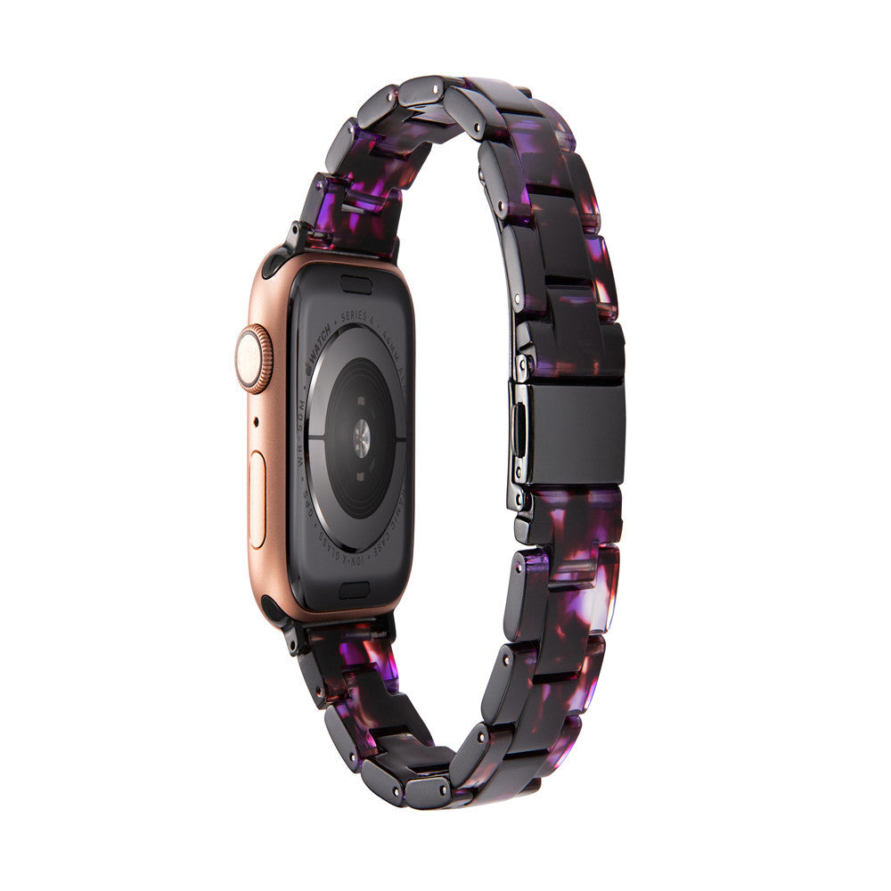 Applicable Apple iPhone Watch7 Smart Watch Band iWatch6543 Resin Strap Fashion Trend 1d0dd5-b6.myshopify.com