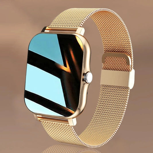 Women Smart watch Men 1.69" Color Screen Full touch Fitness Tracker Bluetooth Call Smart Clock Ladies Smart Watch Women 1d0dd5-b6.myshopify.com