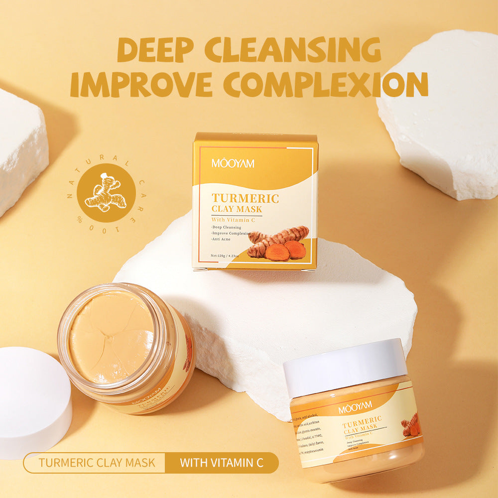 Blackhead Removing Turmeric Clay Mask Cleansing Pores Exfoliating 1d0dd5-b6.myshopify.com