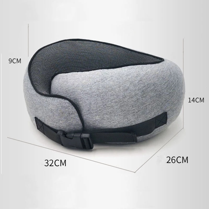 Travel Neck Pillow Non-Deformed Airplane Pillow Travel Neck Cushion Durable U-Shaped Travel Memory Cotton Nap Neck Pillow 1d0dd5-b6.myshopify.com