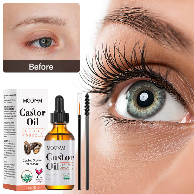 Castor Oil Castor Oil Skin Care Massage Basic Oil Hair Eyebrow Eyelash Care 1d0dd5-b6.myshopify.com