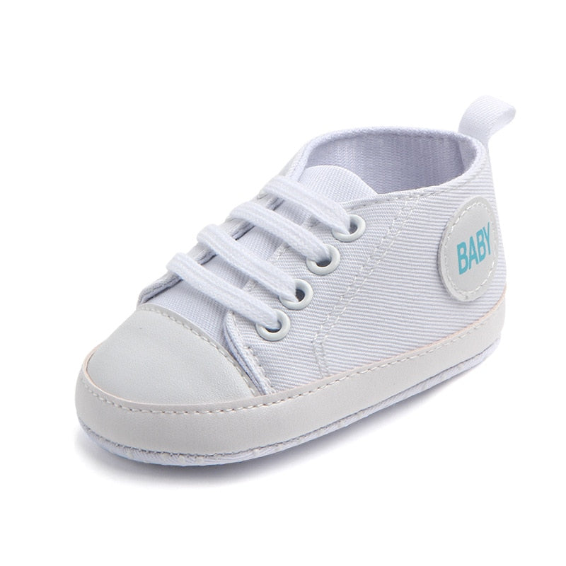 Baby Shoes Boy Girl Star Solid Sneaker Cotton Soft Anti-Slip Sole Newborn Infant First Walkers Toddler Casual Canvas Crib Shoes 1d0dd5-b6.myshopify.com