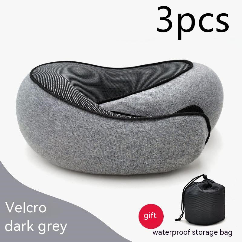 Travel Neck Pillow Non-Deformed Airplane Pillow Travel Neck Cushion Durable U-Shaped Travel Memory Cotton Nap Neck Pillow 1d0dd5-b6.myshopify.com