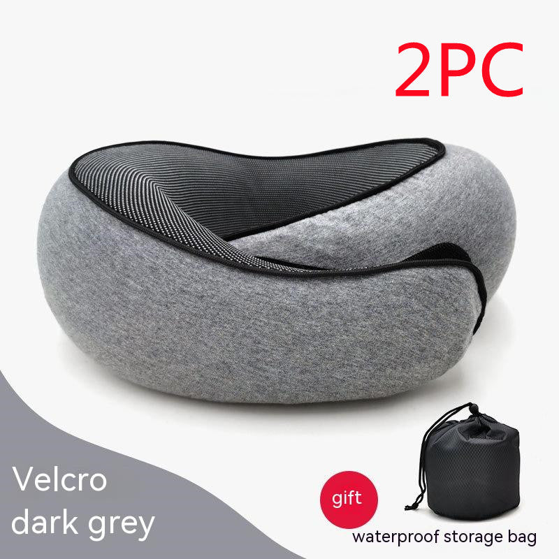 Travel Neck Pillow Non-Deformed Airplane Pillow Travel Neck Cushion Durable U-Shaped Travel Memory Cotton Nap Neck Pillow 1d0dd5-b6.myshopify.com