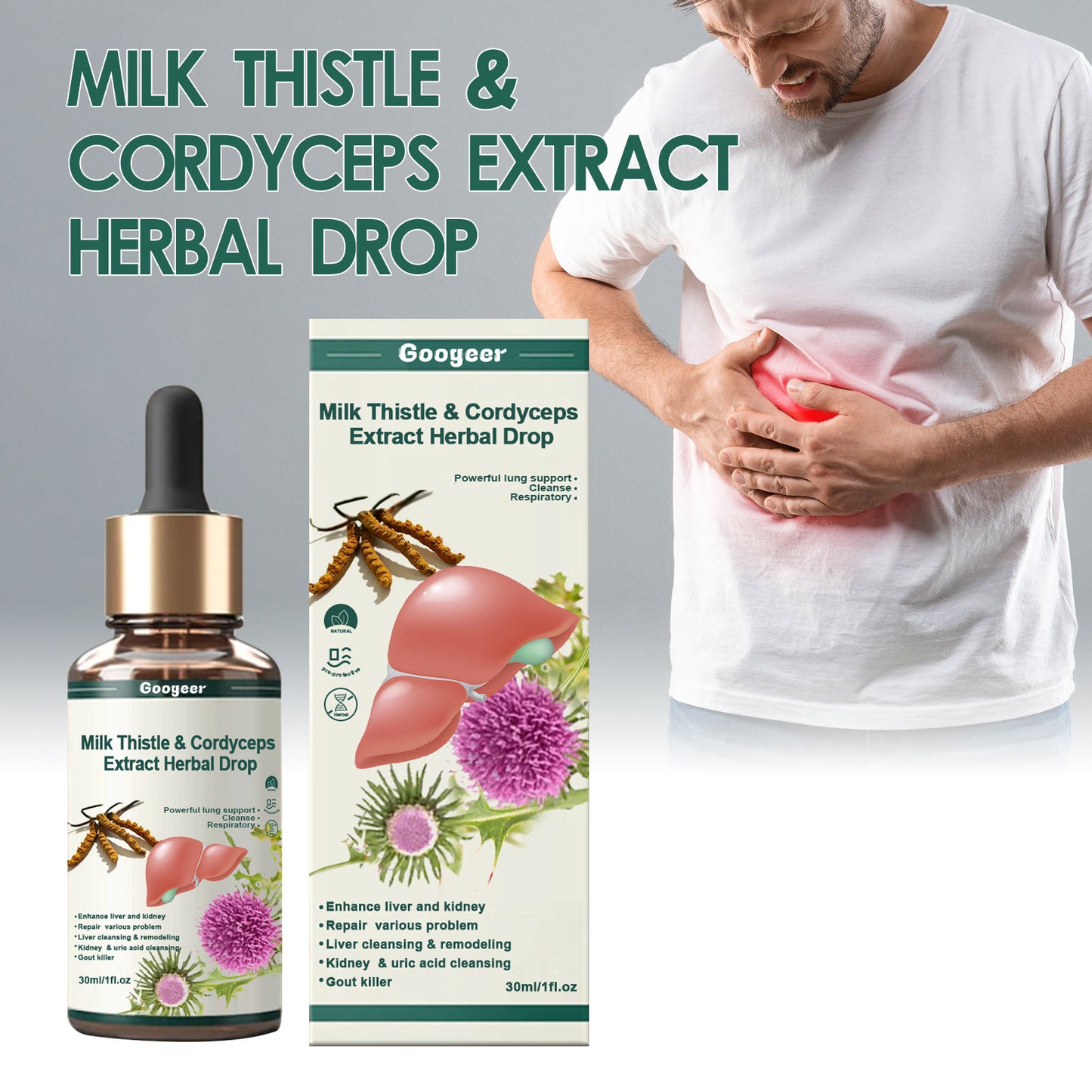 Milk Thistle Cordyceps Sinensis Drops Relieve Body Fatigue Care Essential Oil 1d0dd5-b6.myshopify.com