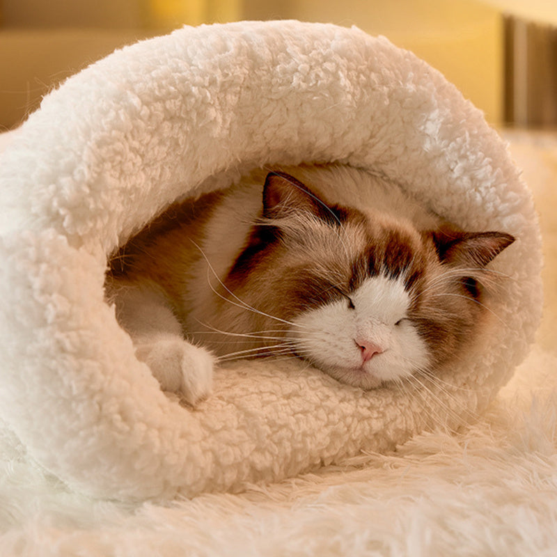 Sleeping Bag Warm Closed Pocket Cat Nest