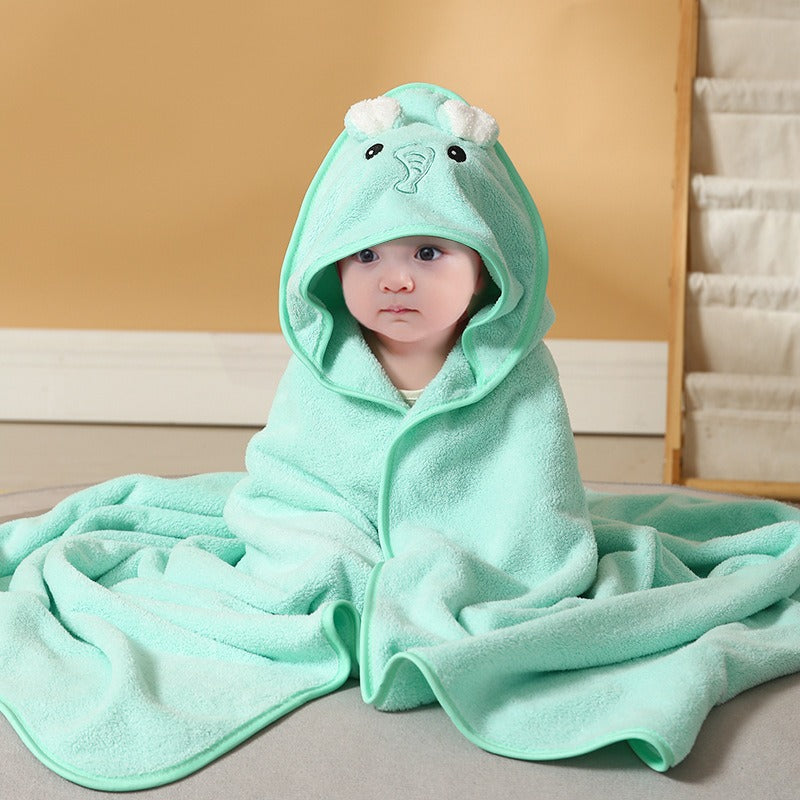 wholesale child baby cartoon animal face elephant hooded towel newborn 1d0dd5-b6.myshopify.com