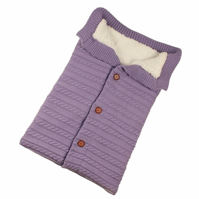 Baby Sleeping Bag Envelope Winter Kids Sleepsack Footmuff For Stroller Knitted Sleep Sack Newborn Swaddle Knit Wool Slaapzak 1d0dd5-b6.myshopify.com