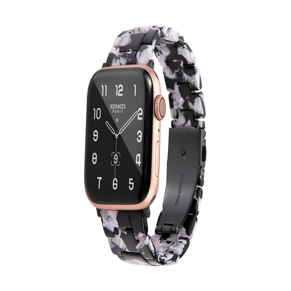 Applicable Apple iPhone Watch7 Smart Watch Band iWatch6543 Resin Strap Fashion Trend 1d0dd5-b6.myshopify.com