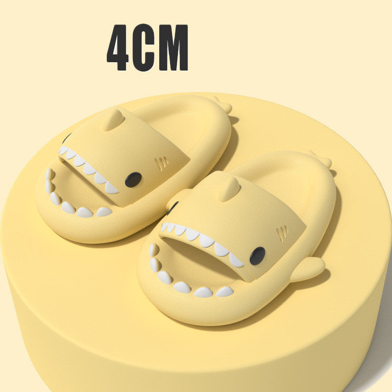 Adult's Slippers Indoor Outdoor Funny Shark Cartoon 1d0dd5-b6.myshopify.com