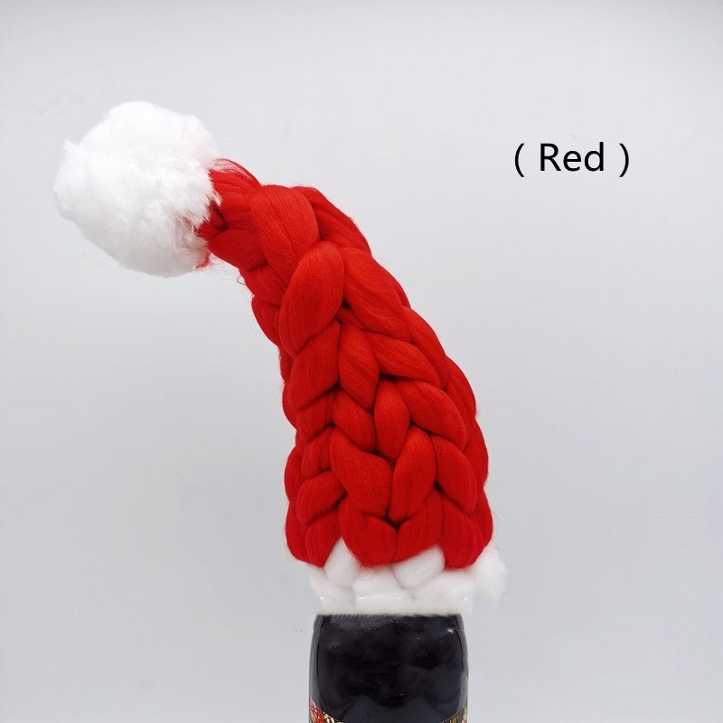 Super Thick Iceland Yarn Christmas Hat Christmas Tree Decorative Hat