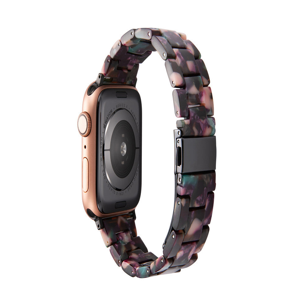 Applicable Apple iPhone Watch7 Smart Watch Band iWatch6543 Resin Strap Fashion Trend 1d0dd5-b6.myshopify.com