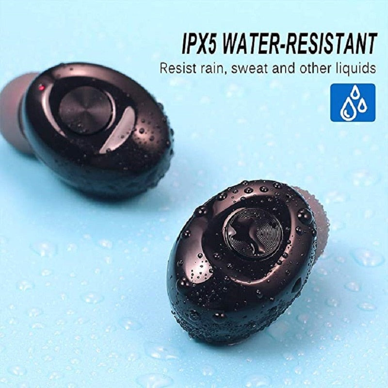 XG12  Wireless Headphones 5.0 True Bluetooth Earbuds IPX5 Waterproof Sports Earpiece 3D Stereo Sound Earphones with Charging Box 1d0dd5-b6.myshopify.com