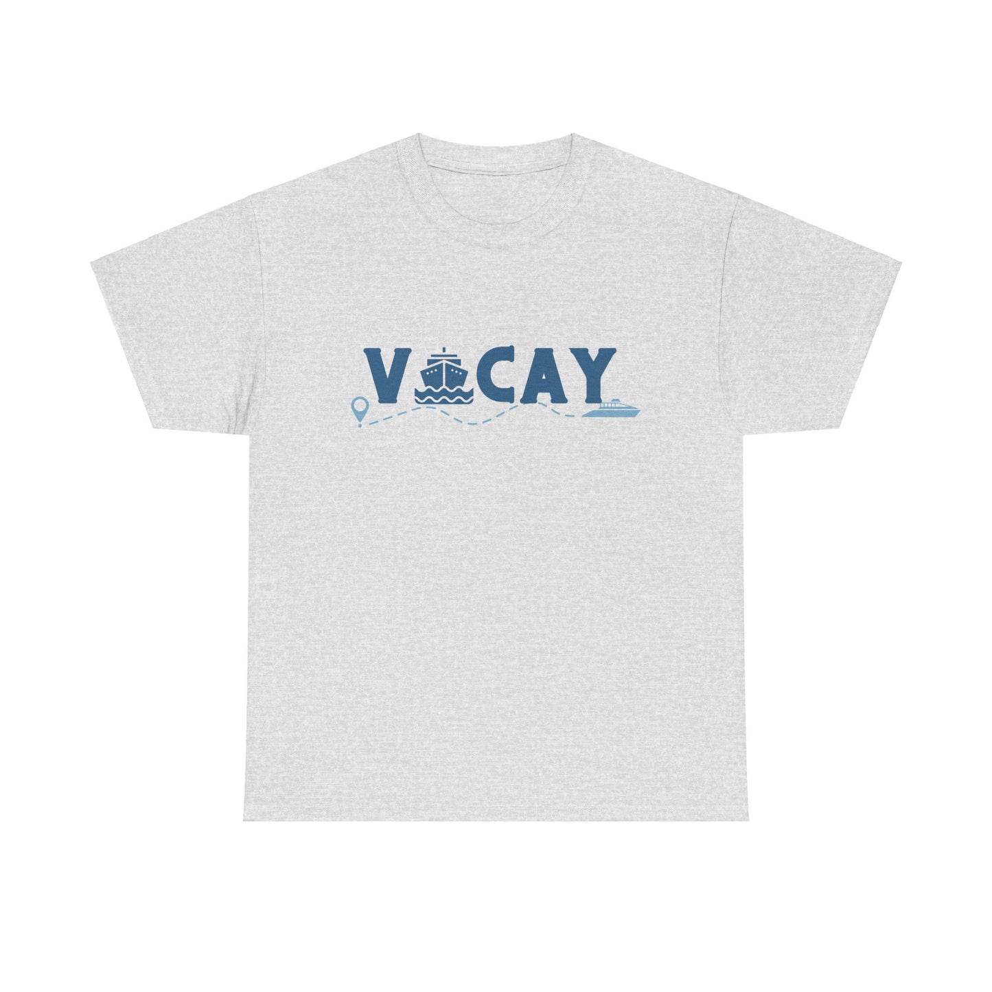 Vacay , Blue Cruise Ship Unisex T-shirt 1d0dd5-b6.myshopify.com