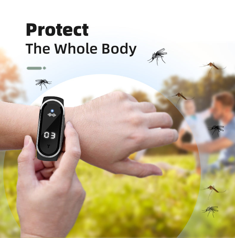 Ultrasonic Mosquito Repellent Bracelet Children Adult Household Mosquito Repellent Electronic Watch Pregnant Women 1d0dd5-b6.myshopify.com