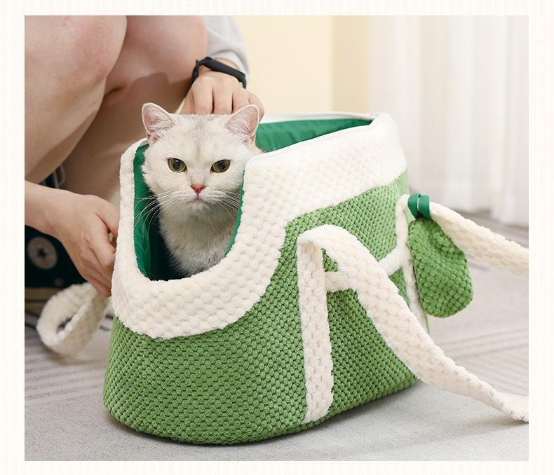 Shoulder Cat Bag Warm Portable Small Dog Satchel Pet Products