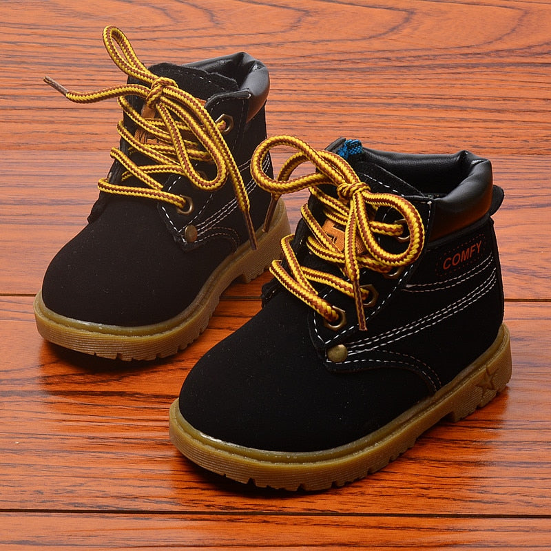 Winter Children's Boots Girls Boys Plush Martin Boots Casual Warm Ankle Shoes Kids Fashion Sneakers Baby Snow Boots 1d0dd5-b6.myshopify.com