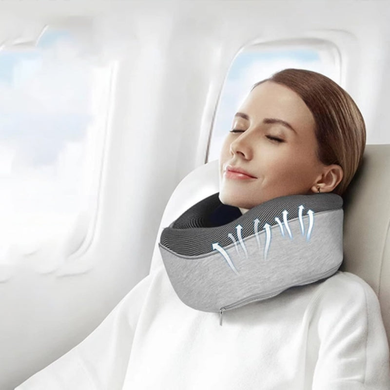 Travel Neck Pillow Non-Deformed Airplane Pillow Travel Neck Cushion Durable U-Shaped Travel Memory Cotton Nap Neck Pillow 1d0dd5-b6.myshopify.com