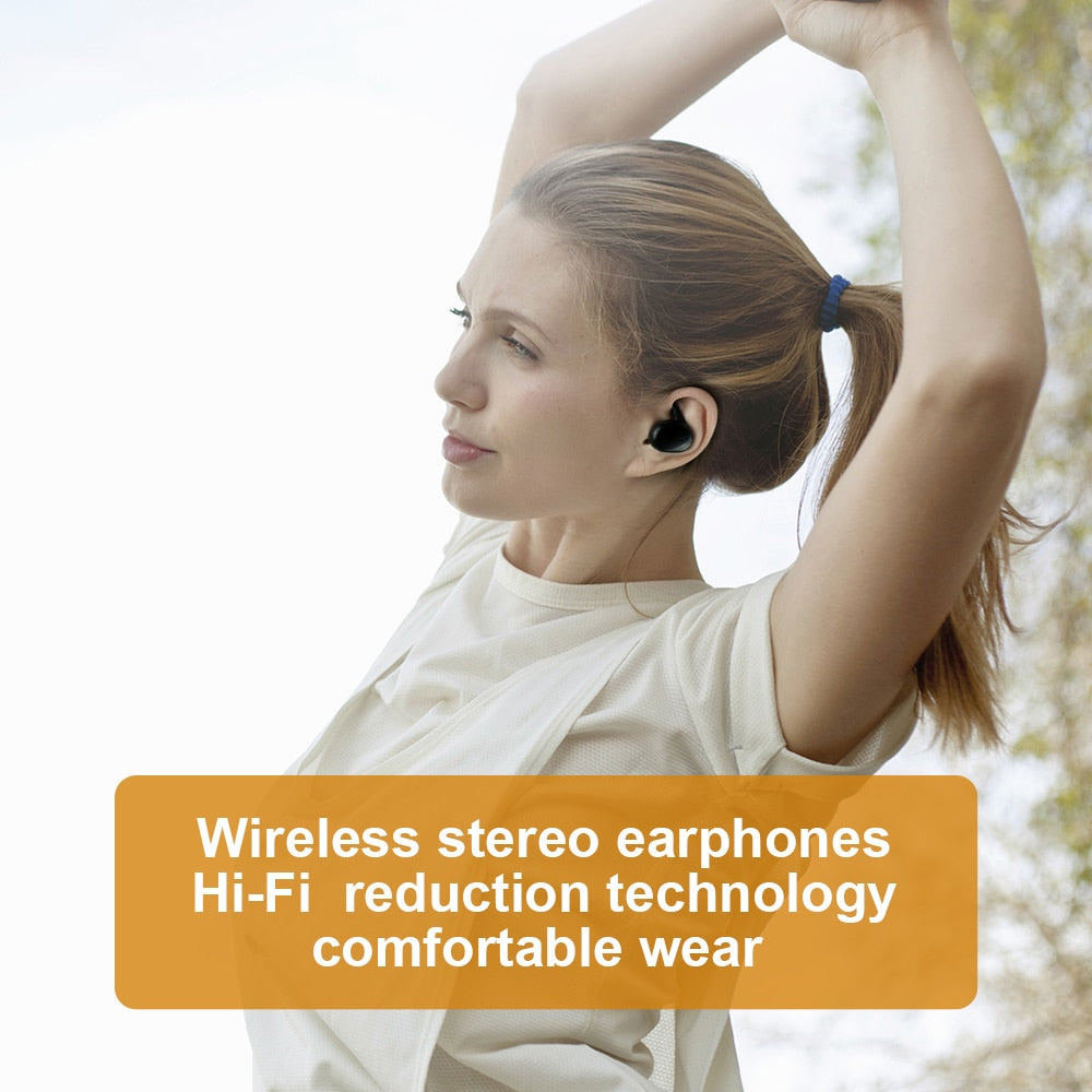 TWS Bluetooth 5.0 Wireless Stereo Earphones Earbuds In-ear Noise Reduction Waterproof Headphone Headset With Charging Case 1d0dd5-b6.myshopify.com