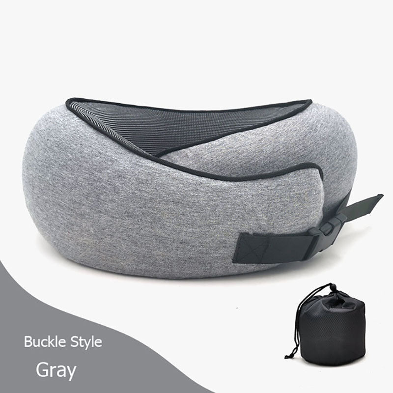 Travel Neck Pillow Non-Deformed Airplane Pillow Travel Neck Cushion Durable U-Shaped Travel Memory Cotton Nap Neck Pillow 1d0dd5-b6.myshopify.com