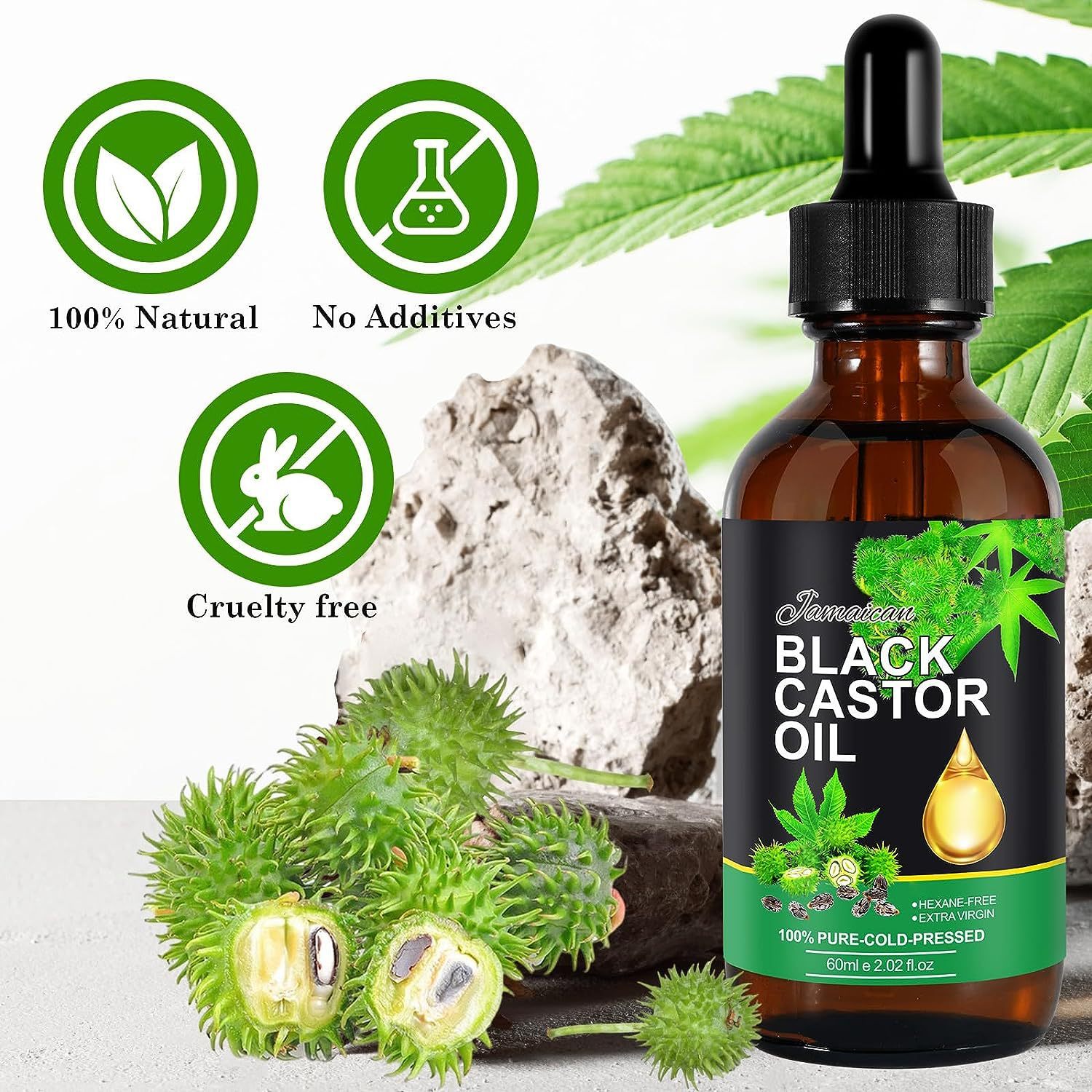 Black Castor Oil Massage Oil Hair Care Essential Oil Cross-border 1d0dd5-b6.myshopify.com