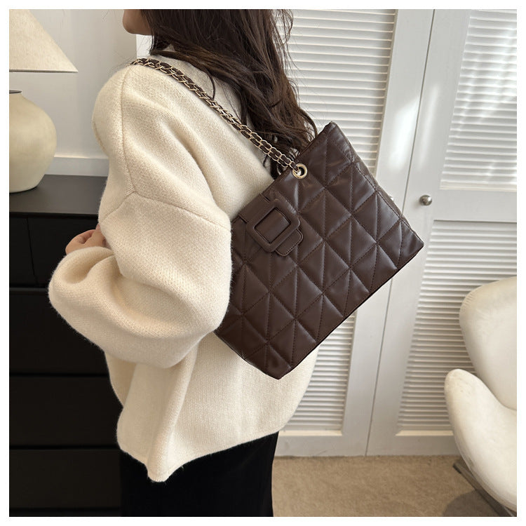 Women Shoulder Bags New Trendy Chic Chanel-style Rhombus Chain Bag 1d0dd5-b6.myshopify.com