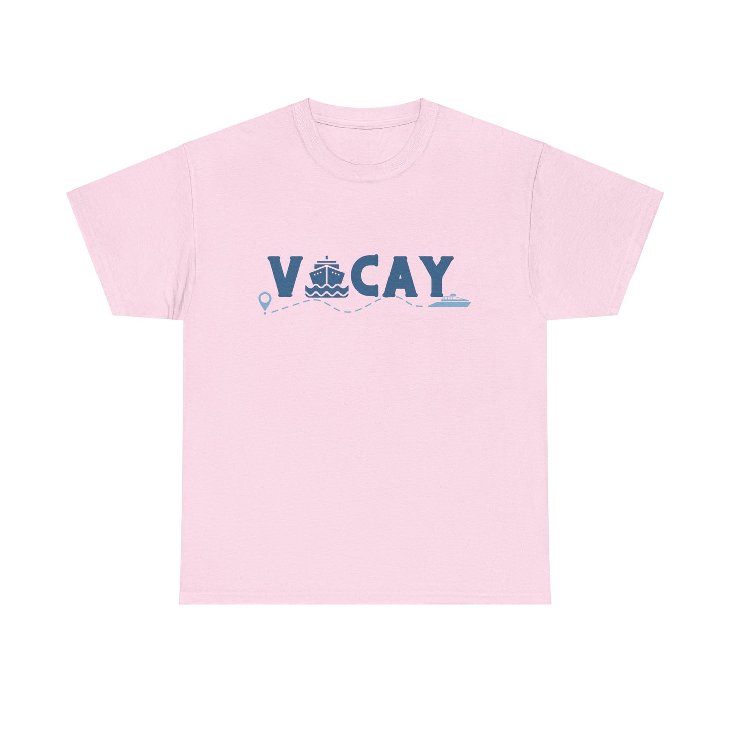 Vacay , Blue Cruise Ship Unisex T-shirt 1d0dd5-b6.myshopify.com