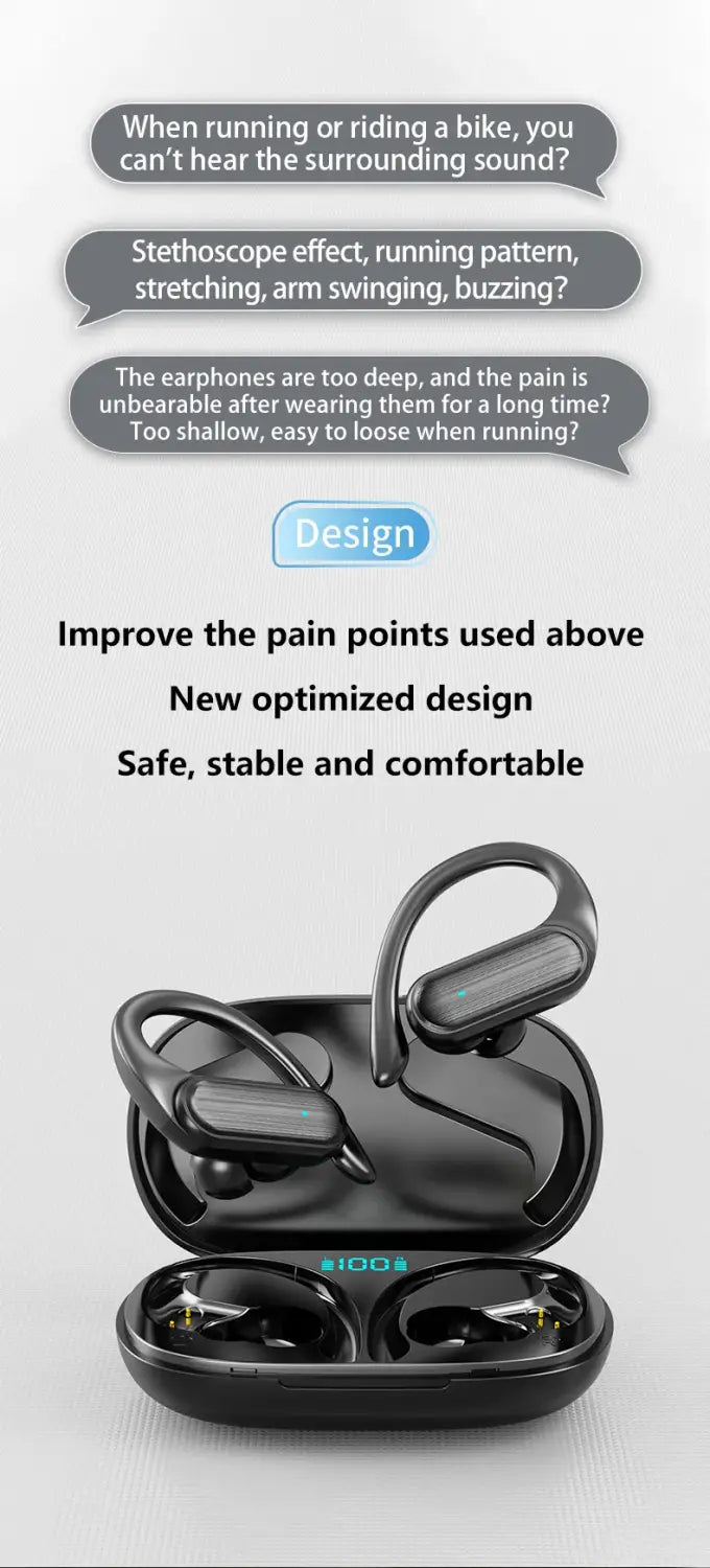 TWS Bluetooth Earphones Wireless Sports In Ear Touch Plated Stereo A520 Bluetooth Earphones