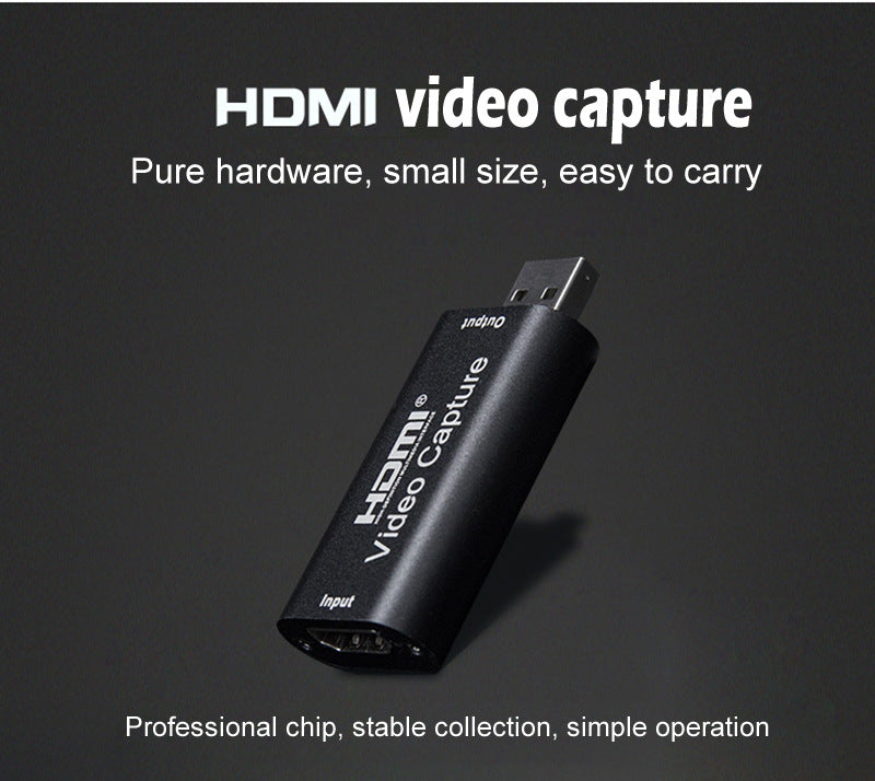 USB 2.0 HD Video Capture Card Video Capture Usb To Hdmi Game Live Capture Device 1d0dd5-b6.myshopify.com