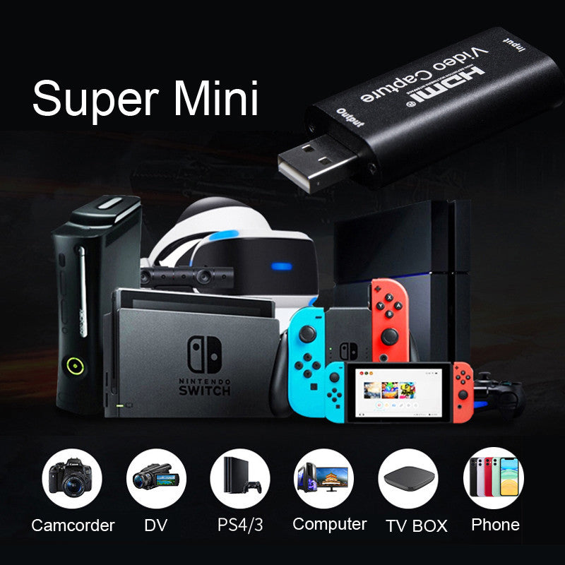 USB 2.0 HD Video Capture Card Video Capture Usb To Hdmi Game Live Capture Device 1d0dd5-b6.myshopify.com