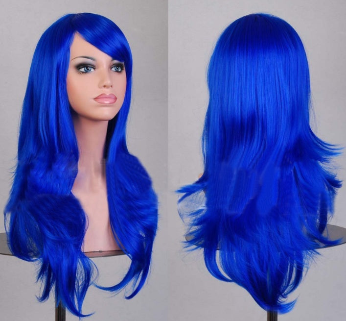 Best selling cos long scroll anime cosplay color Europe and America wig foreign trade gold models factory direct 1d0dd5-b6.myshopify.com