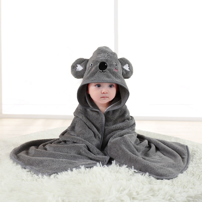 wholesale child baby cartoon animal face elephant hooded towel newborn 1d0dd5-b6.myshopify.com