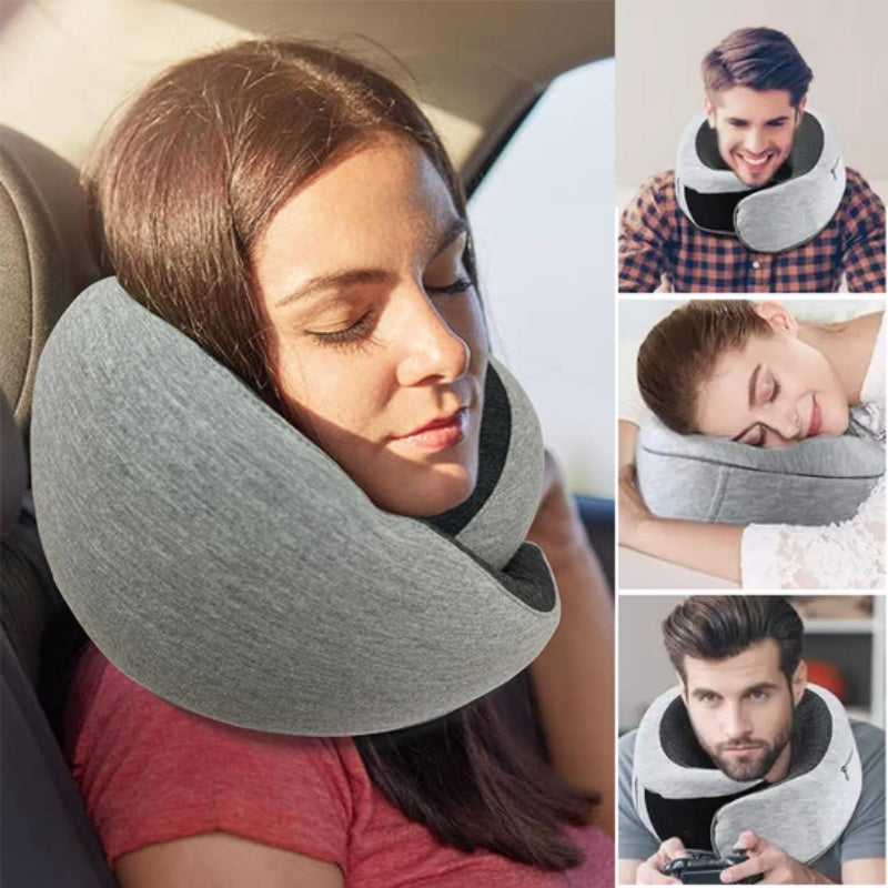 Travel Neck Pillow Non-Deformed Airplane Pillow Travel Neck Cushion Durable U-Shaped Travel Memory Cotton Nap Neck Pillow 1d0dd5-b6.myshopify.com