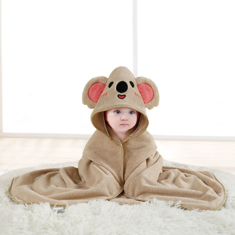 wholesale child baby cartoon animal face elephant hooded towel newborn 1d0dd5-b6.myshopify.com