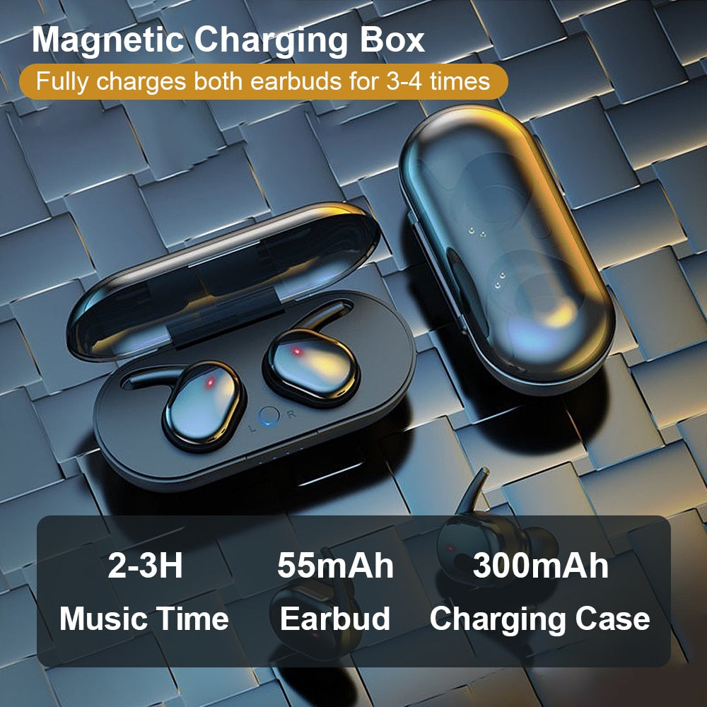 TWS Bluetooth 5.0 Wireless Stereo Earphones Earbuds In-ear Noise Reduction Waterproof Headphone Headset With Charging Case 1d0dd5-b6.myshopify.com