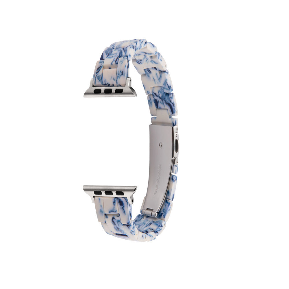 Applicable Apple iPhone Watch7 Smart Watch Band iWatch6543 Resin Strap Fashion Trend 1d0dd5-b6.myshopify.com