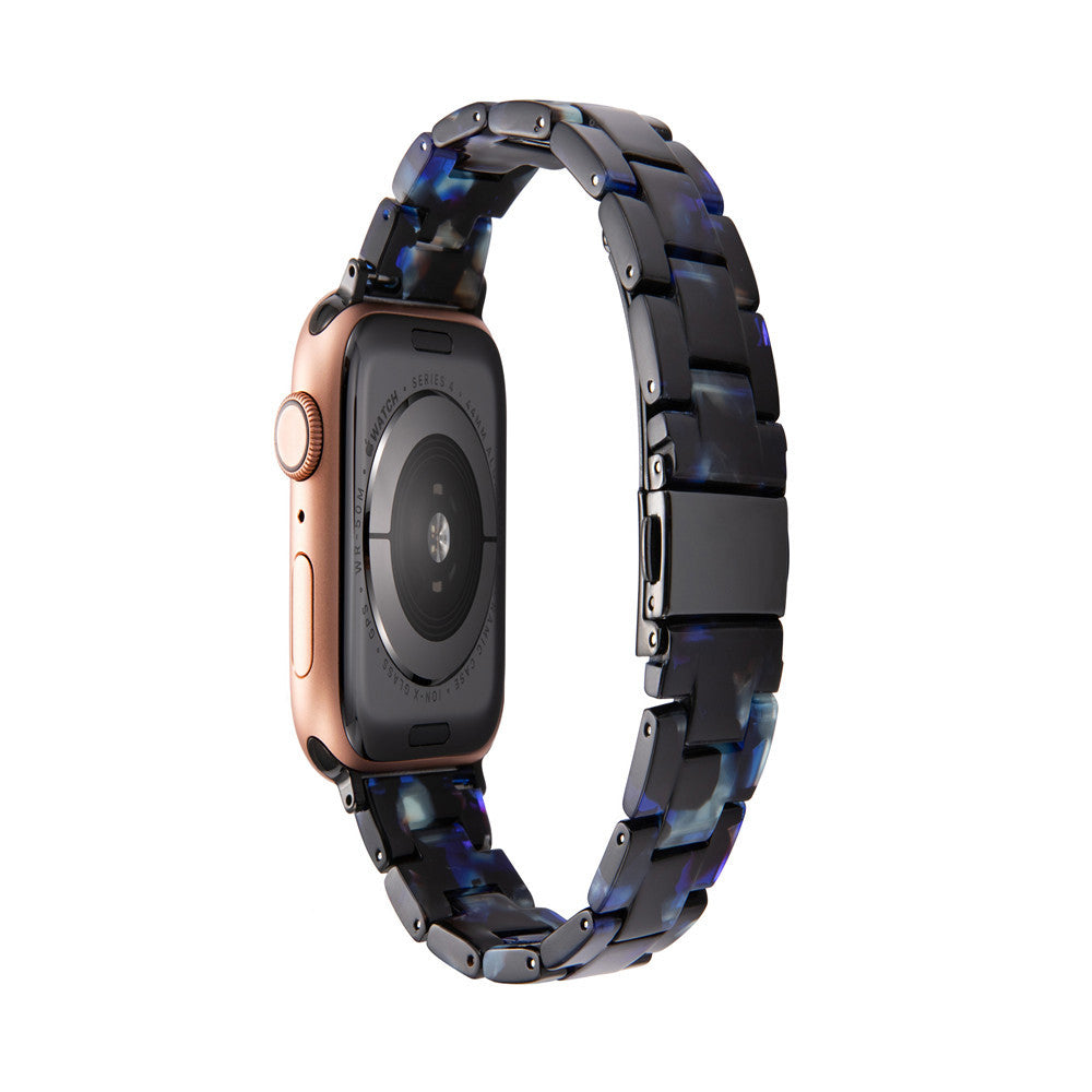 Applicable Apple iPhone Watch7 Smart Watch Band iWatch6543 Resin Strap Fashion Trend 1d0dd5-b6.myshopify.com