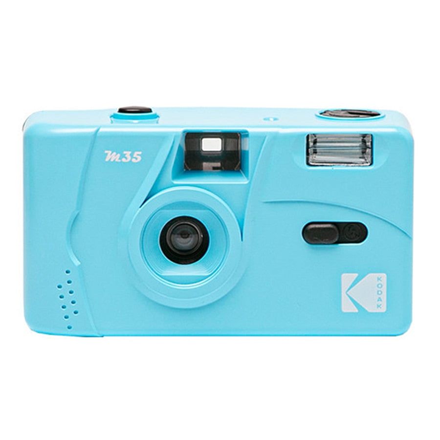 KODAK Vintage Retro M35 / M38 35mm Reusable Film Camera Sky Blue/ Yellow / Mint Green / Pink / Red / Cobalt Blue - Kosmo Shop