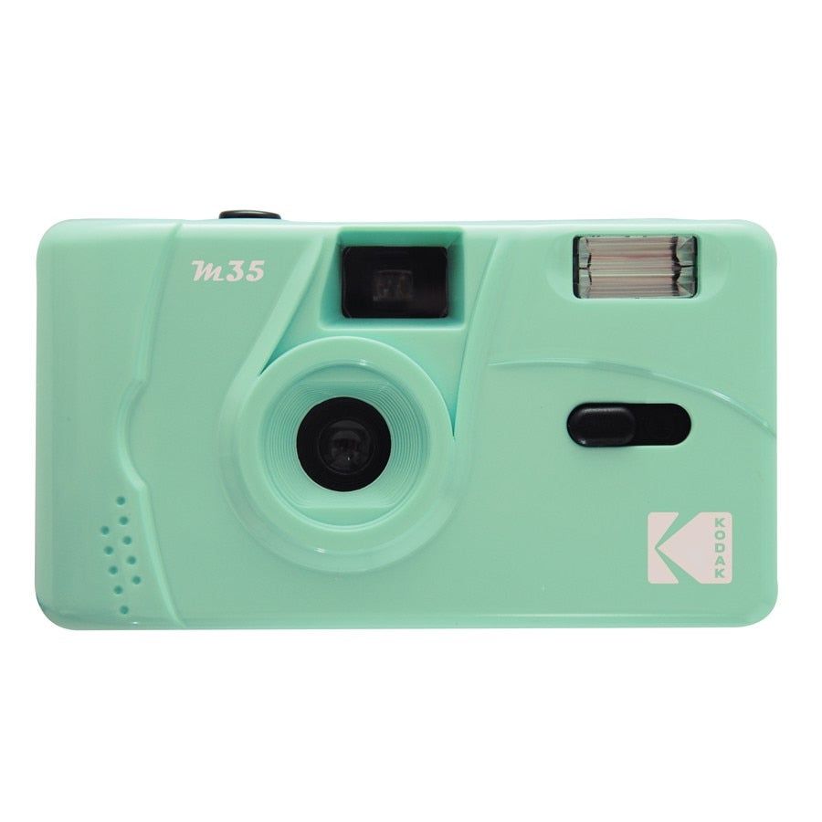 KODAK Vintage Retro M35 / M38 35mm Reusable Film Camera Sky Blue/ Yellow / Mint Green / Pink / Red / Cobalt Blue - Kosmo Shop