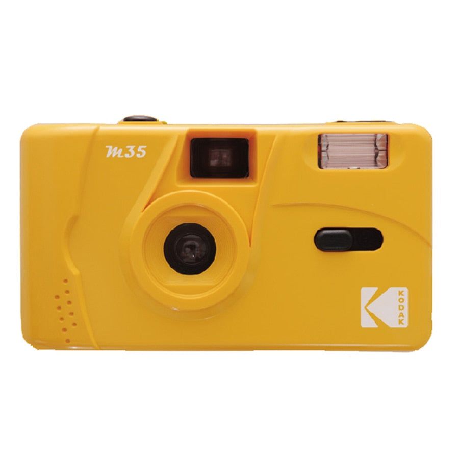 KODAK Vintage Retro M35 / M38 35mm Reusable Film Camera Sky Blue/ Yellow / Mint Green / Pink / Red / Cobalt Blue - Kosmo Shop