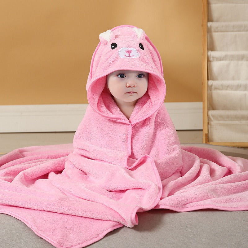 wholesale child baby cartoon animal face elephant hooded towel newborn 1d0dd5-b6.myshopify.com