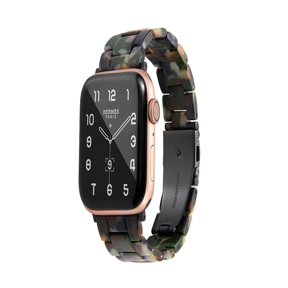 Applicable Apple iPhone Watch7 Smart Watch Band iWatch6543 Resin Strap Fashion Trend 1d0dd5-b6.myshopify.com