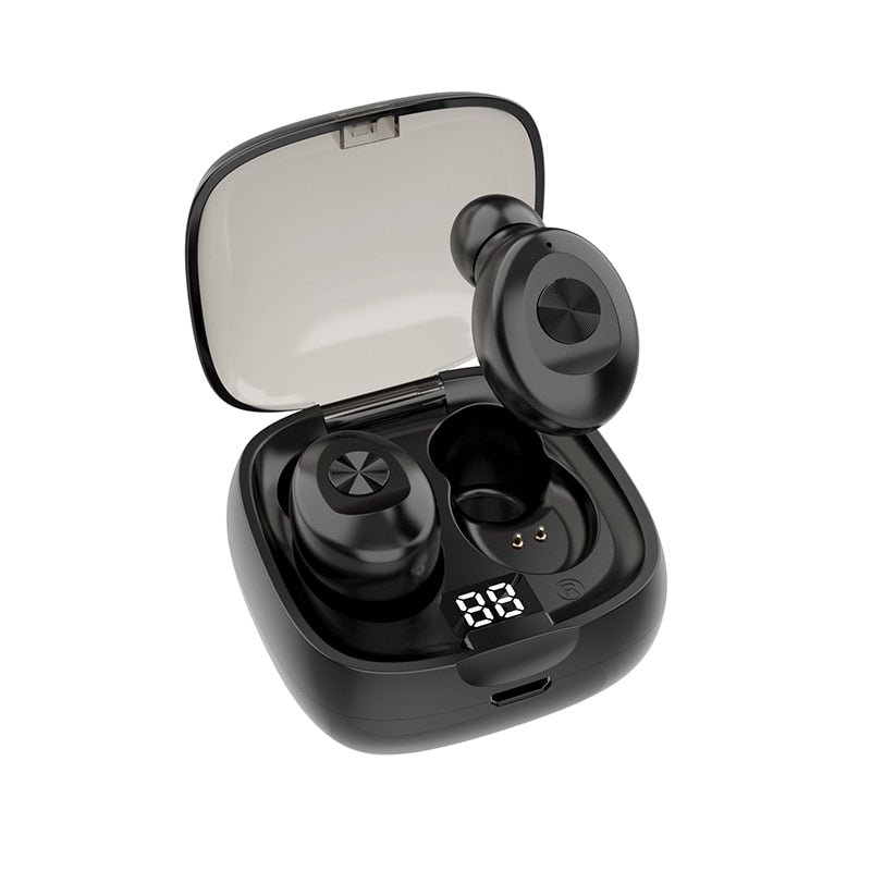 XG12  Wireless Headphones 5.0 True Bluetooth Earbuds IPX5 Waterproof Sports Earpiece 3D Stereo Sound Earphones with Charging Box 1d0dd5-b6.myshopify.com