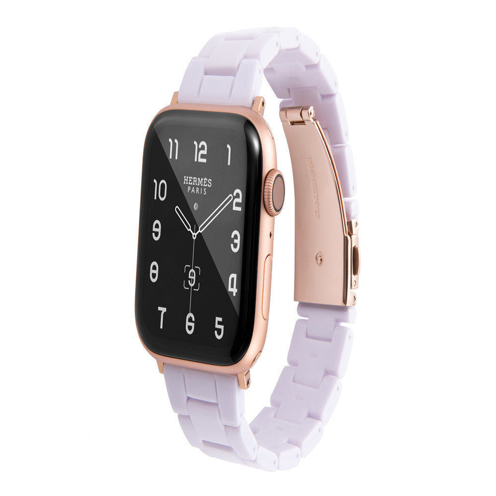 Applicable Apple iPhone Watch7 Smart Watch Band iWatch6543 Resin Strap Fashion Trend 1d0dd5-b6.myshopify.com